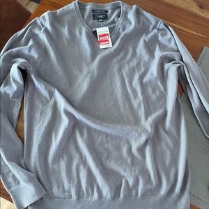 NWT cashmere gray sweater
